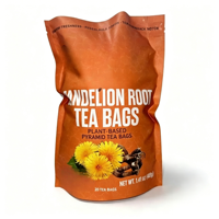 OEM ODM Tisane de racine de pissenlit HACCP ISO22000 20 sachets 40g Sans caféine Infusion chaude ou glacée