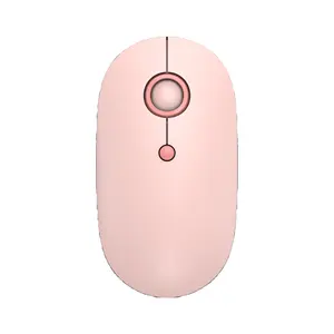 FD E500 Personalización Recién llegado Ratón ergonómico inalámbrico con Usb 4d 2,4 GHz Ratón inalámbrico Ratón rosa