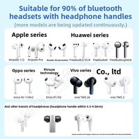 Cordon magnétique anti-perte en silicone pour écouteurs Pro 2/3/4 – Solution anti-chute pour écouteurs sans fil