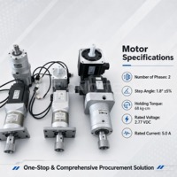 Kit moteur pas à pas JLE CNC TECH Nema34 86mm 6Nm 8Nm 12Nm à couple élevé, réducteur rapport 1:5, pilote Leadshine, prix usine 5:1