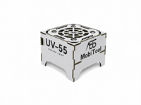 MobiTool UV-55 Ventilateur de refroidissement et de durcissement UV 2-en-1 Outils et équipement de réparation de téléphones portables Kit d'outils de réparation de téléphone pour la réparation de cartes PCB de téléphone