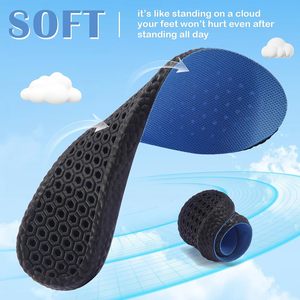 Solette Super Morbide in <span class=keywords><strong>Memory</strong></span> Foam per <span class=keywords><strong>Scarpe</strong></span> da Uomo/Donna, Suola Morbida con Supporto per Arco Plantare - Product Image 4