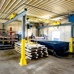 Estación DE TRABAJO DE automontaje modular independiente de 2, 3 y 5 toneladas, grúa puente - Product Image 2