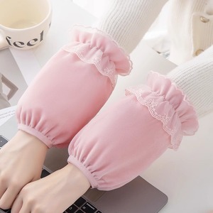 Manches en dentelle, double couche de polaire, résistantes aux taches, pour adultes, étudiants, travail, usage domestique - Product Image 1