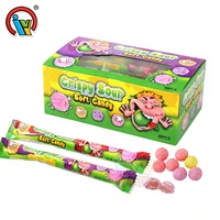Bonbons gélifiés croquants Wow'Z en gros, bonbons fruités moelleux recouverts de confettis colorés, approvisionnement direct usine
