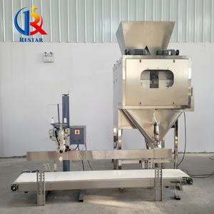 Machine d'emballage semi-automatique quantitative pour arachides, raisins secs, riz, <span class=keywords><strong>millet</strong></span>, bonbons, granulés d'aliments pour animaux, engrais organiques - Product Image 3