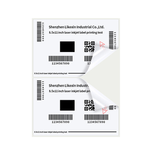 Manufacturer A4 label Barcode Shipping Address Label FBA label Durable Paper Adhesive <b>Sticker</b> for Supermarket Use - Product Image 2