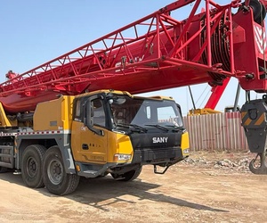 รถบรรทุกติดเครน SANY STC1300c7-8 มือสอง ปี 2025 สำหรับทุกสภาพพื้นผิว พร้อม SAC1300t STC800t6 STC800t5 STC1000c7 ชิ้นส่วนหลัก เครื่องยนต์และปั๊ม - Product Image 4