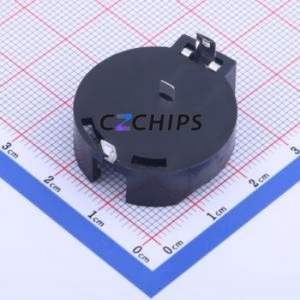 BS-24-A5AK018 Button & Strip Battery Connector Through hole Component (THT) Connector Battery Holder CR2450 Phosphor Bronze Tin - Product Image 2