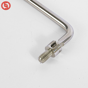 <span class=keywords><strong>2025</strong></span> nóng bán thép không gỉ gương đánh bóng gấp đi Nam chủ đề xử lý - Product Image 5