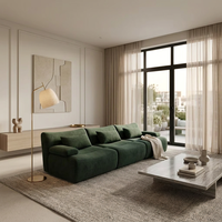 Canapé modulaire moderne en nuage, compressé sous vide, sans structure, sectionnel, paresseux, pour salon, mobilier de maison, usine OEM