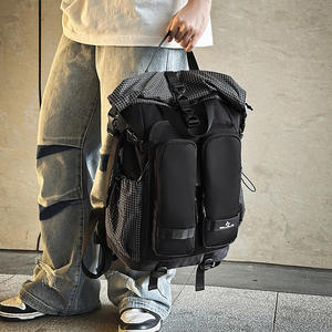 Multi-Pocket Backpacks Waterproof Student Schoolbags Commuting <b>Motorcycling</b> Motorbike <b>Helmet</b> Riding Backpack - Product Image 5