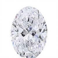 Diamante Cultivado en Laboratorio, Corte Ovalado 0.75, Color F, Claridad VVS2, CVD HPHT, Diamante Suelto, Certificado IGI, Excelente para Joyería, Venta al Por Mayor