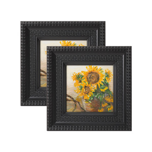 Textura abstracta decoración del hogar Naturaleza muerta arte 3D marco de madera lienzo pared arte pintado a mano pintura al óleo cuadros de sala de estar - Product Image 1