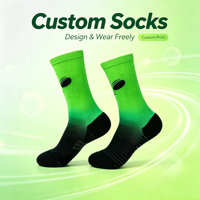 Chaussettes de sport minimalistes, simples, unies, de couleur basique, neutres, pour adultes, avec logo personnalisé, respirantes et absorbant la transpiration