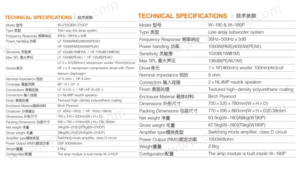 الأكثر مبيعًا موديل صوتي احترافي مجموعة خطوط نشطة W RMS مكبر صوت مزدوج 10 بوصة 18 مسرح حدث خارجي - Product Image 2
