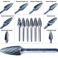 KINGTOOLS 13 Tipe 1/4 Shank Tungsten Carbide Burr Drill Double Cut Bertenaga Listrik Diameter 3-25mm Permukaan Halus Garansi 3 Tahun