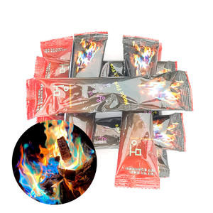 شعلة سحرية ضخمة بألوان ملونة تخلق لهب نابض بالحياة للتخييم في الهواء الطلق ولهب سحري - Product Image 2