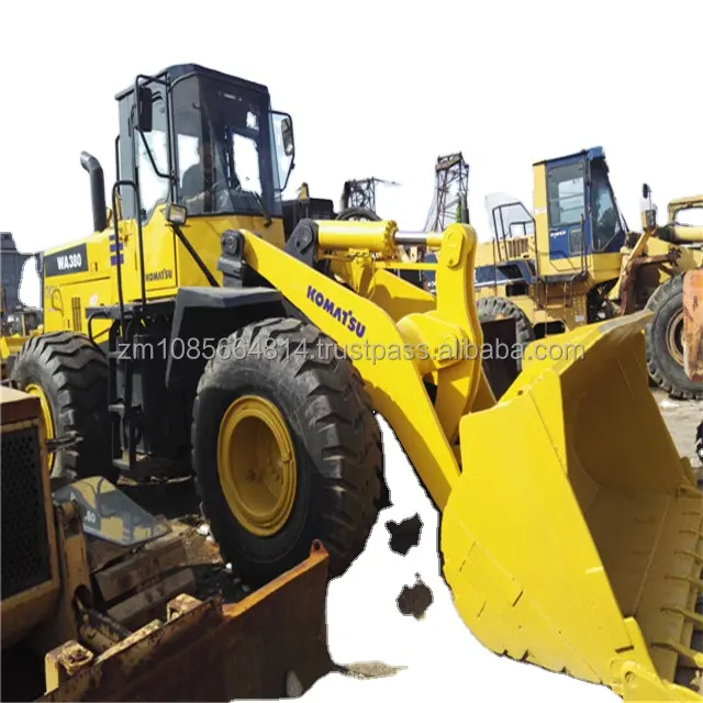 used komatsu wheel loader for sale original komatsu wa380 front loader used loader komatsu wa470 wheel