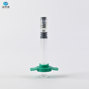 Vendedor caliente 1mL Color naranja Color púrpura Color verde ColorSyringe Finger Grip con émbolo de plástico y embalaje de Blíster - Product Image 2