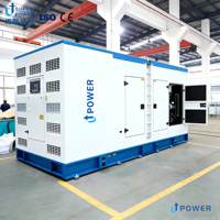 Groupe électrogène diesel silencieux triphasé U+POWER U+YC750GF3-D 600KW 750KVA, démarrage à distance, 1800 tr/min, 50/60Hz, 480V/220V AC, démarrage automatique