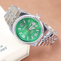Montre homme YuSa1440, nouvelle montre à quartz classique avec double calendrier, date, semaine, aiguilles lumineuses, bracelet en acier inoxydable, montre-bracelet pour homme d'affaires