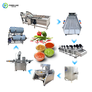 핫소스 제조 기계 생산 라인 완전한 소스 생산 라인 - Product Image 1