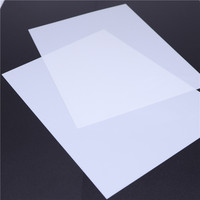 Feuille de polycarbonate solide à diffusion de lumière, plaque de diffusion en PC