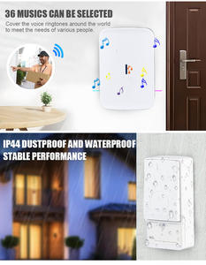 Usine Cinétique Anneau Carillon En Gros Sans Batterie Sonnette Auto Alimenté Sonnette Générateurs Électriques Sonnette Cinétique - Product Image 2