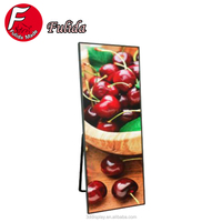Pantalla LED Ultrafina Independiente con Espejo, Pantalla Dividida Inteligente para Centros Comerciales, Eventos de Marca, Publicidad Comercial