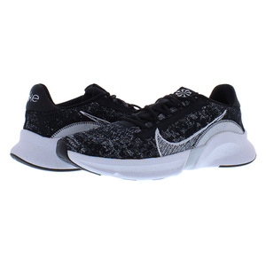 Chaussures Nike Superrep Go 3 Next Nature Flyknit pour hommes Couleur : Noir/Pure Platinum/Anthracite 100% authentiques - Product Image 3