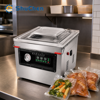 Machine d'emballage sous vide Shuchen Mini pour poulet, poisson séché, fruits et aliments