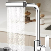 Robinet de cuisine moderne et contemporain en céramique pour évier, mitigeur d'eau pour hôtel et appartement