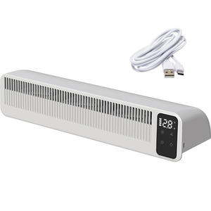 Ventilateur de <span class=keywords><strong>radiateur</strong></span> rechargeable à économie d'énergie, booster de <span class=keywords><strong>radiateur</strong></span> intelligent et silencieux avec 2 modes - Product Image 1