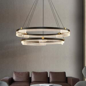 Modern Minimalist Style Nordic <b>Lighting</b> <b>Fixture</b> Living <b>Room</b> <b>Dining</b> <b>Room</b> Bedroom Elegant Creative Chandelier 5000K CCT Middle - Product Image 5