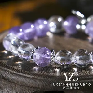 YXG hochwertiger Edelstein Kristall-Armband & Armreif neu modisches rundes Design für Hochzeit und Party