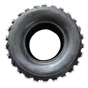 Pneus radiaux sans chambre à air pour VTT, robustes, avec bande de roulement agressive à 6 plis pour une traction supérieure sur le sable et la boue, 20*10-9 pouces - Product Image 5