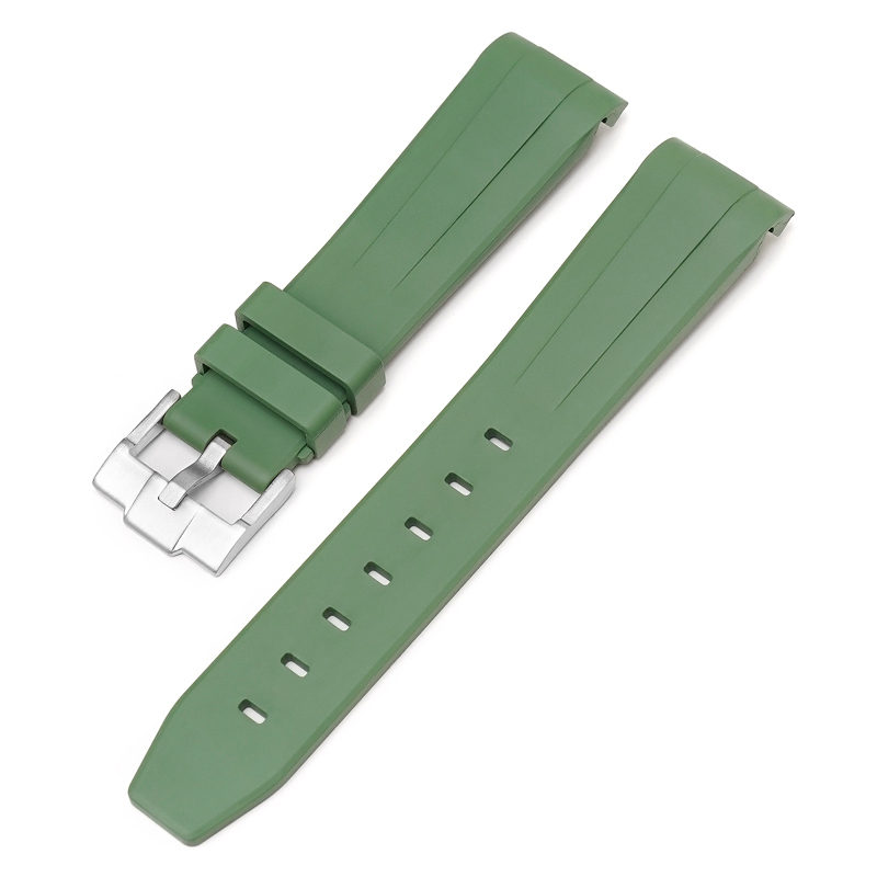 Armée-Vert + Argent Boucle