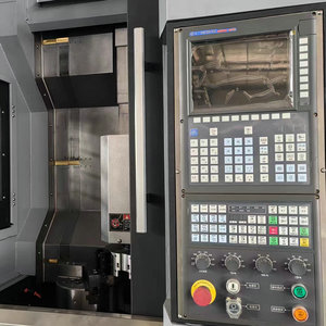 Độ chính xác cao <span class=keywords><strong>CNC</strong></span> máy tiện đứng vtc500 vtc700 vtc900 với thủy lực Chuck điện tháp pháo trung tâm quay dọc - Product Image 3