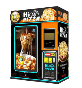 Proveedor Tailandia 24 horas Máquina expendedora automática de pizzas Comida caliente y congelada Pantalla táctil Moneda Tarjeta DE CRÉDITO Sistemas de pago QRCode - Product Image 6