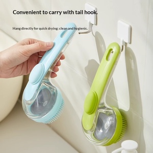 <span class=keywords><strong>Brosse</strong></span> de toilettage pour <span class=keywords><strong>chien</strong></span>, <span class=keywords><strong>brosse</strong></span> de bain pour animaux de compagnie, <span class=keywords><strong>brosse</strong></span> de massage apaisante en caoutchouc pour chiens et chats à poils longs ou courts - Product Image 3