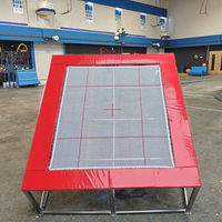 Nuevo equipo de trampolín de salto de interior profesional personalizado, equipo de ejercicio de salto de trampolín de Fitness para niños y adultos