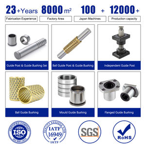 <span class=keywords><strong>Guide</strong></span> de presse sans tête à billes curseur support d'épaule ensemble de poteau de guidage sans tête - Product Image 3