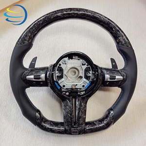 <span class=keywords><strong>Volante</strong></span> LED de Fibra de Carbono Forjado de Calidad OEM para BMW Serie F E46 M3 X5 E53 E63 X1 E84 E61 <span class=keywords><strong>E34</strong></span> E60 M5 E43 328i E90 E83 - Product Image 1
