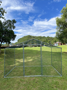 2x3x2m grande cabina-In metallo pollaio impermeabile fuori gabbia di pollame per animali domestici - Product Image 6