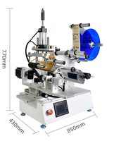 Étiqueteuse semi-automatique multifonctionnelle compatible avec tous les types d'étiquetage de produits