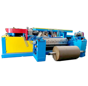Circular recycled rubber rotary cutting machine cylinder recycled rubber and plastic peeling machine