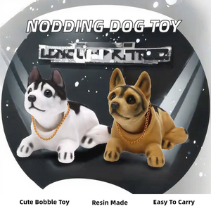 Populaire et mignon Chiot Bobblehead en résine, jouet amusant à tête oscillante pour tableau de bord de <span class=keywords><strong>voiture</strong></span> et décoration intérieure automobile - Product Image 3