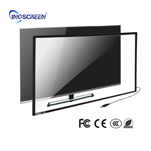 Ingscreen IR cảm ứng khung 24 49 <span class=keywords><strong>55</strong></span> 65 75 inch USB Plug and Play 20 điểm hồng ngoại IR màn hình cảm ứng khung Overlay Bộ dụng cụ - Product Image 4