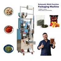 Machine d'emballage verticale multifonction haute précision pour le remplissage et la scellure de sachets de poudre, granulés, café et sucre